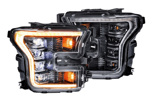 MM XB HEADS: F150 (15-17)(AMBER DRL) by Morimoto