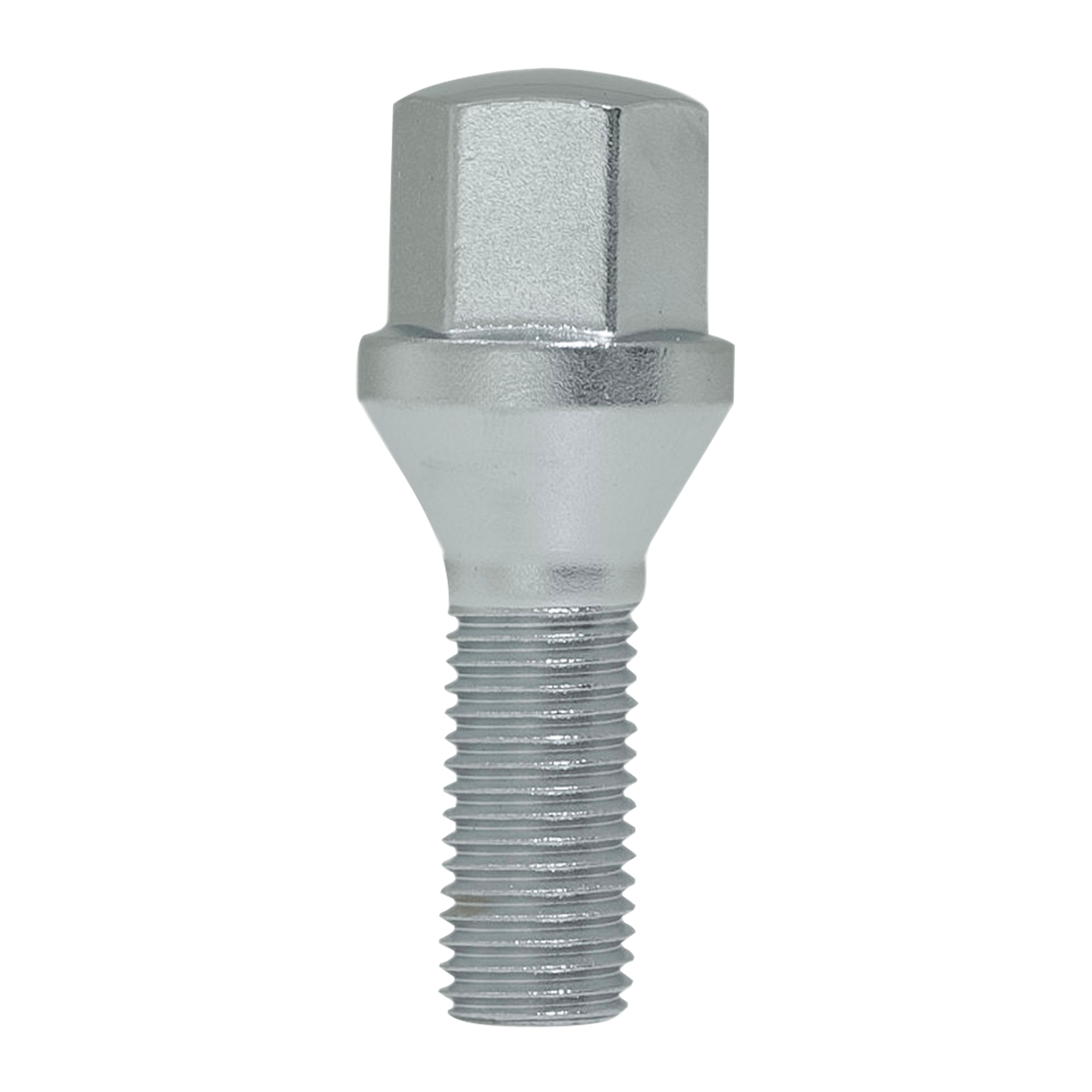BOLT CONE 17MM 12-1.50 CHR 28MM BULK by Gorilla Automotive