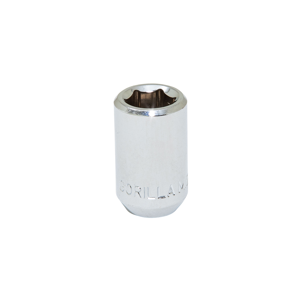 HEX SKT ACORN LUG 12-1.50 CHR BULK by Gorilla Automotive