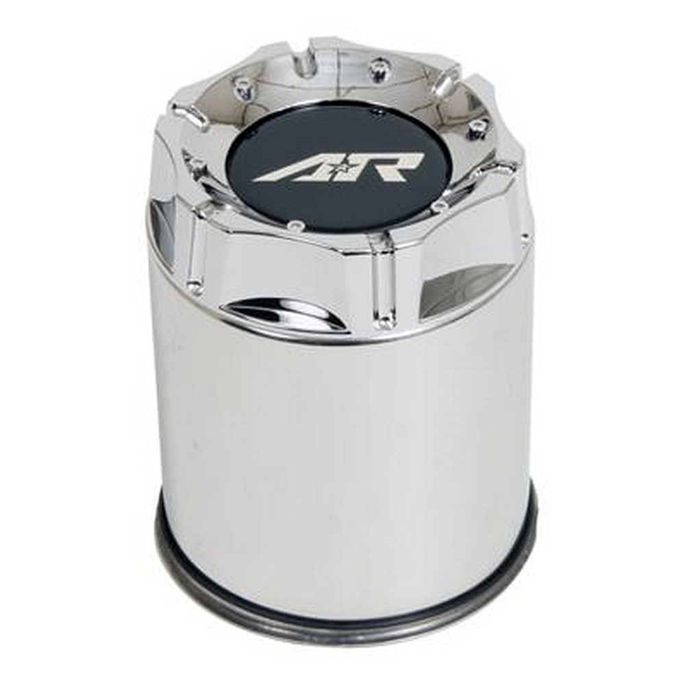 AR CAP SS P-THRU W/CHROME PLASTIC LOGO by American Racing