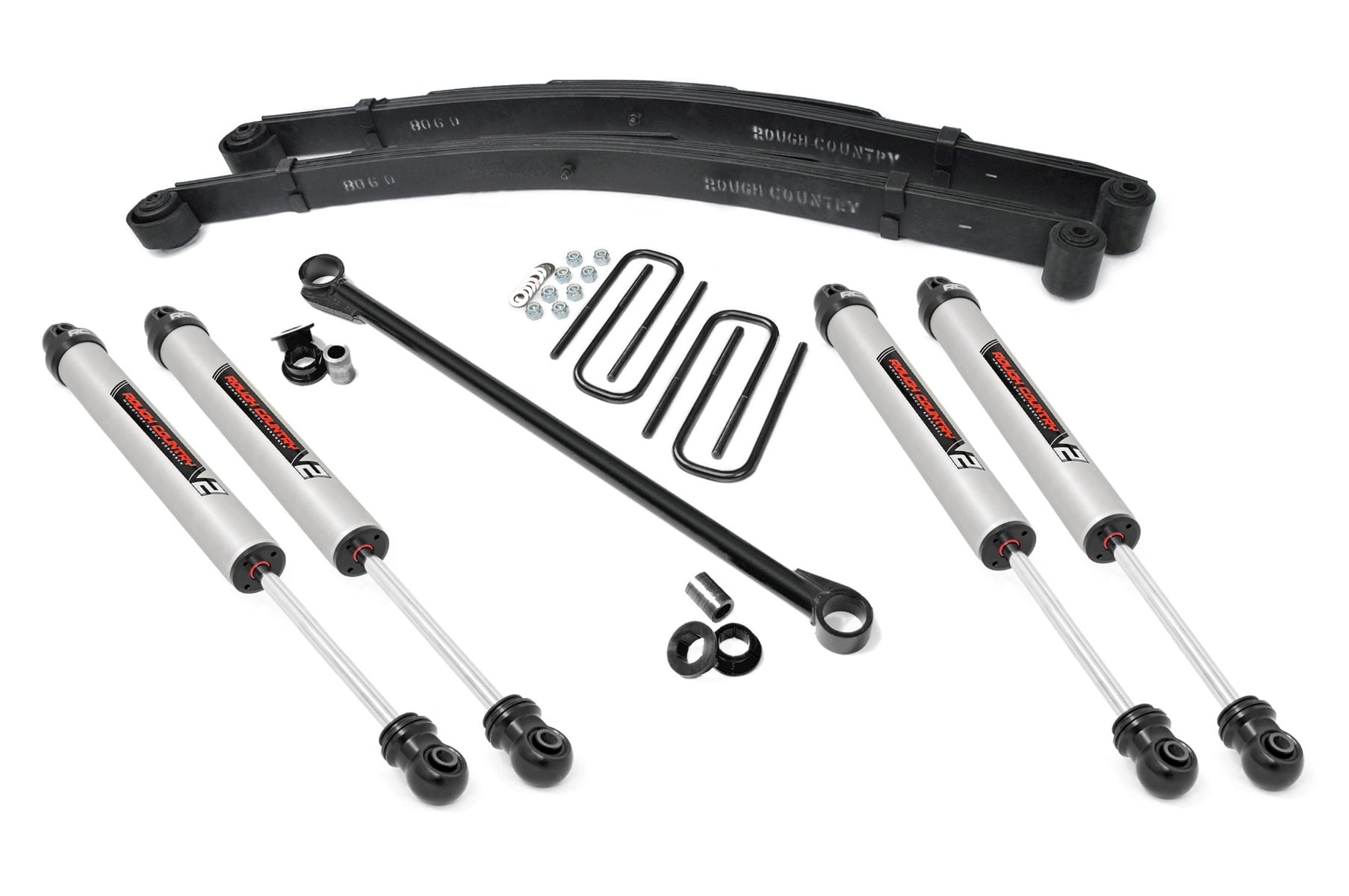 2.5 Inch Leveling Kit | Leaf Spring | V2 | Ford F-250/F-350 Super Duty (99-04) by Rough Country