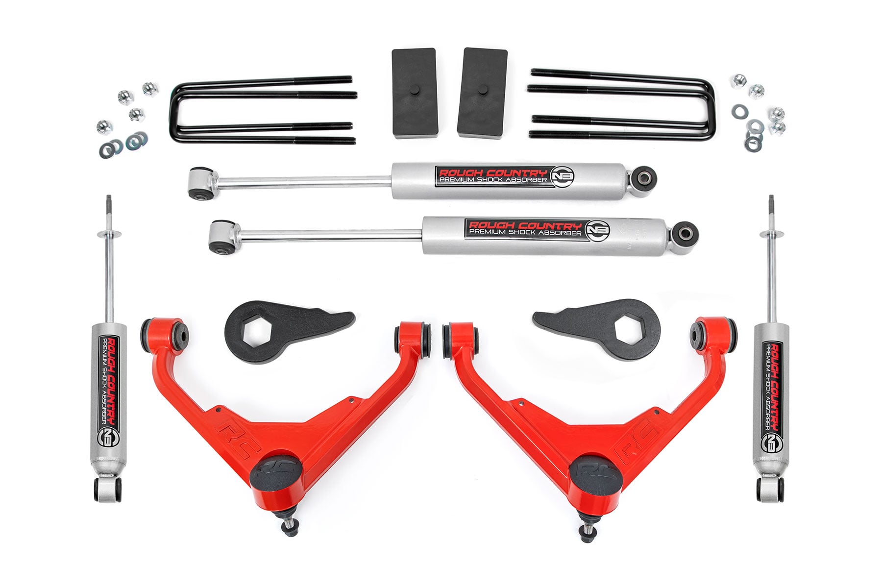 3 Inch Lift Kit | Chevy/GMC 2500HD/3500HD/Suburban 2500/Yukon XL 2500 (01-10) by Rough Country