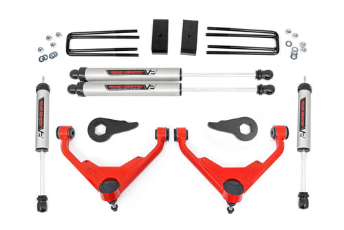 3 Inch Lift Kit | FT Code | V2 | Chevy/GMC 2500HD/3500HD/Suburban 2500/Yukon XL 2500 (01-10) by Rough Country