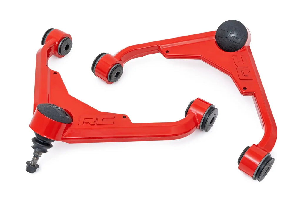 Red Forged Upper Control Arms | 3 Inch Lift | Chevy/GMC 2500HD (01-10) by Rough Country