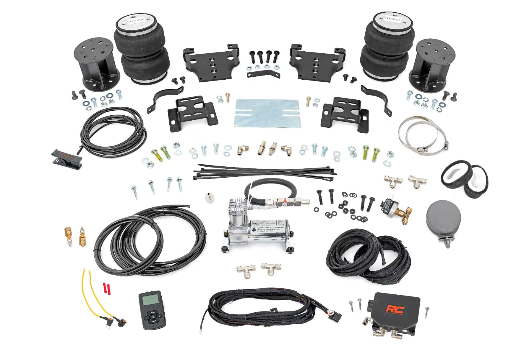 Air Spring Kit w/compressor | Wireless Controller | 6 Inch Lift Kit | Chevy/GMC 2500HD (01-10) by Rough Country