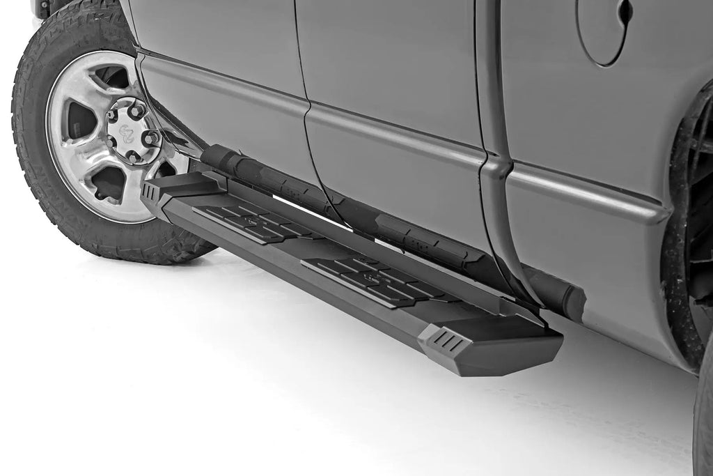 HD2 Aluminum Running Boards | Quad Cab | Ram 2500/3500 2WD/4WD (2003-2010) by Rough Country