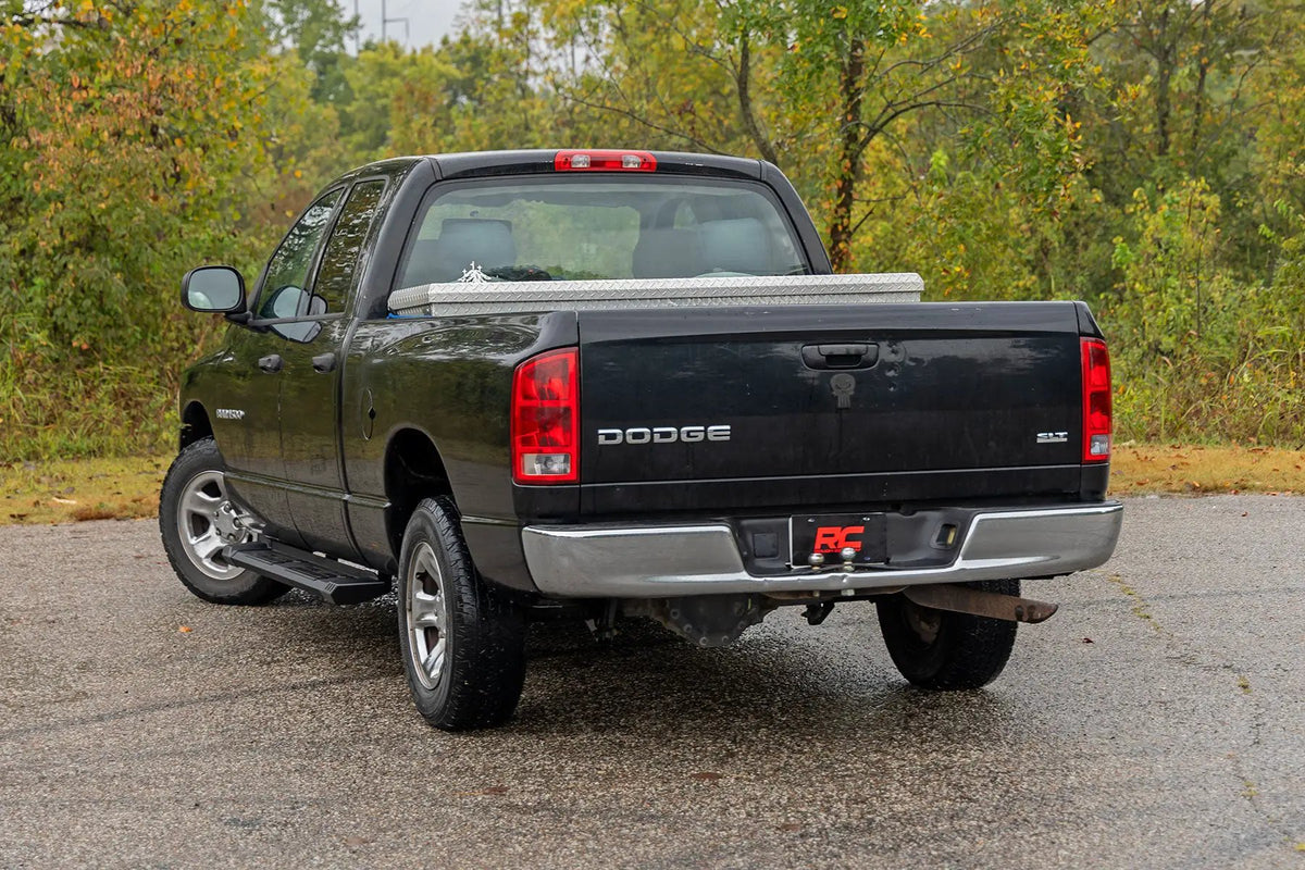 HD2 Aluminum Running Boards | Quad Cab | Ram 2500/3500 2WD/4WD (2003-2010) by Rough Country