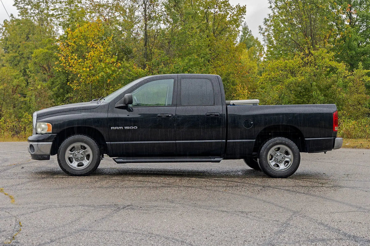 HD2 Aluminum Running Boards | Quad Cab | Ram 2500/3500 2WD/4WD (2003-2010) by Rough Country