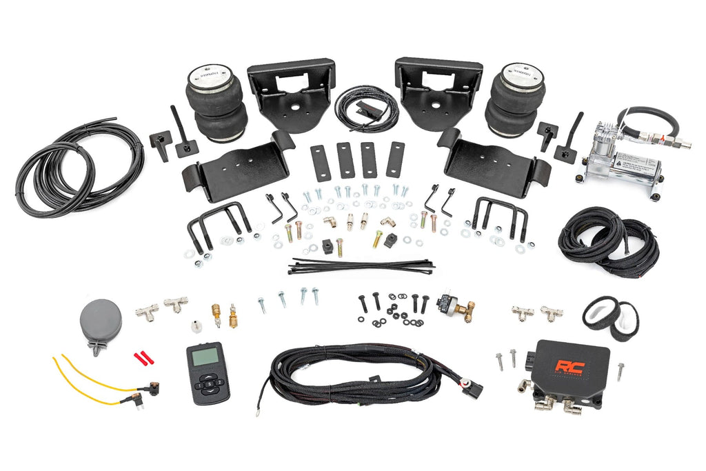 Air Spring Kit w/compressor | Wireless Controller | 0-6" Lifts | Ford F-150 (04-14) by Rough Country