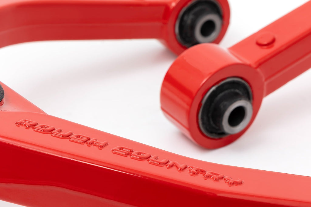 Red Forged Upper Control Arms | OE Upgrade | Nissan Titan 2WD/4WD (2004-2024) by Rough Country