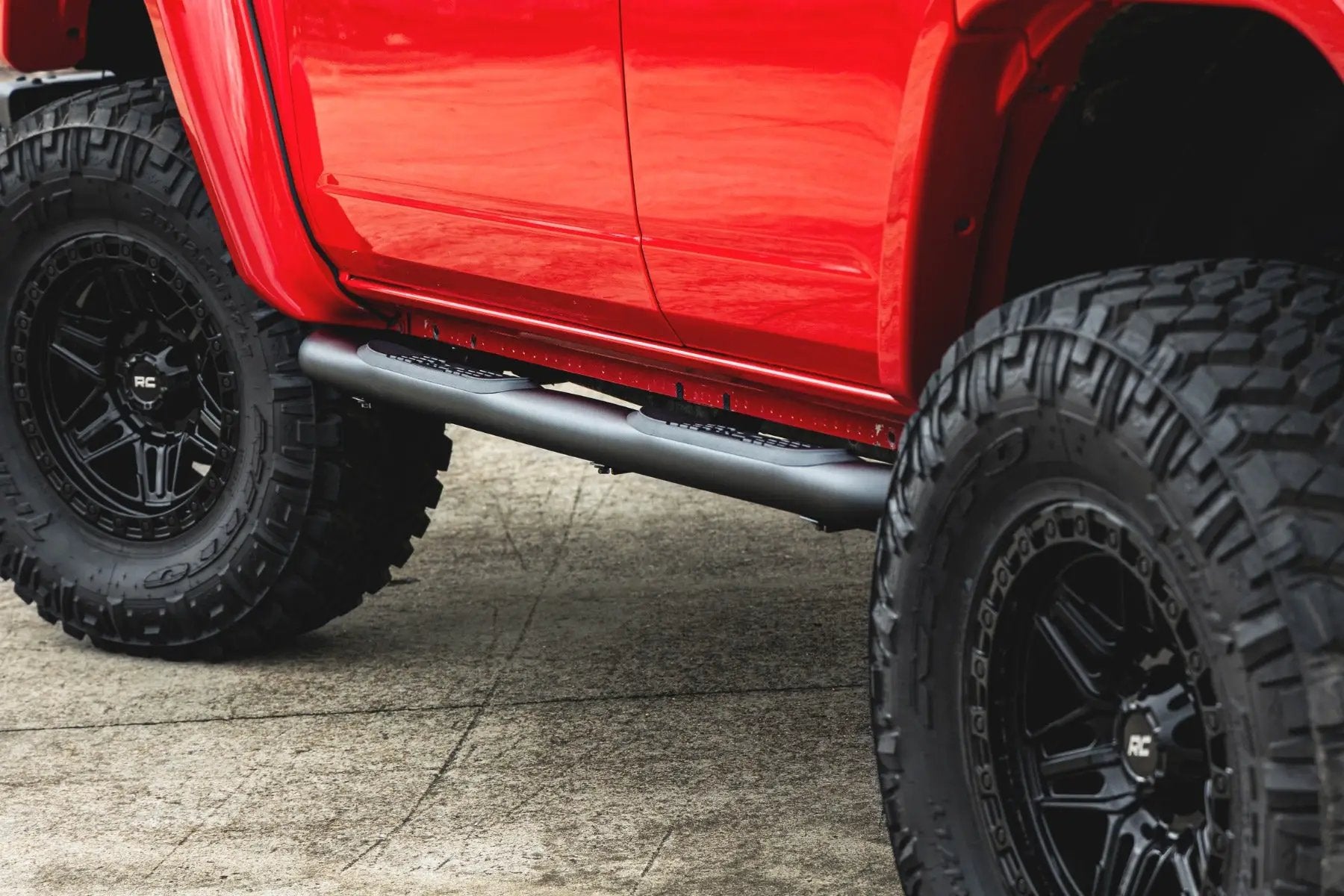 Nerf Steps | 3-Inch Tube | 4-Door | Ford Bronco 4WD (2021-2026) by Rough Country