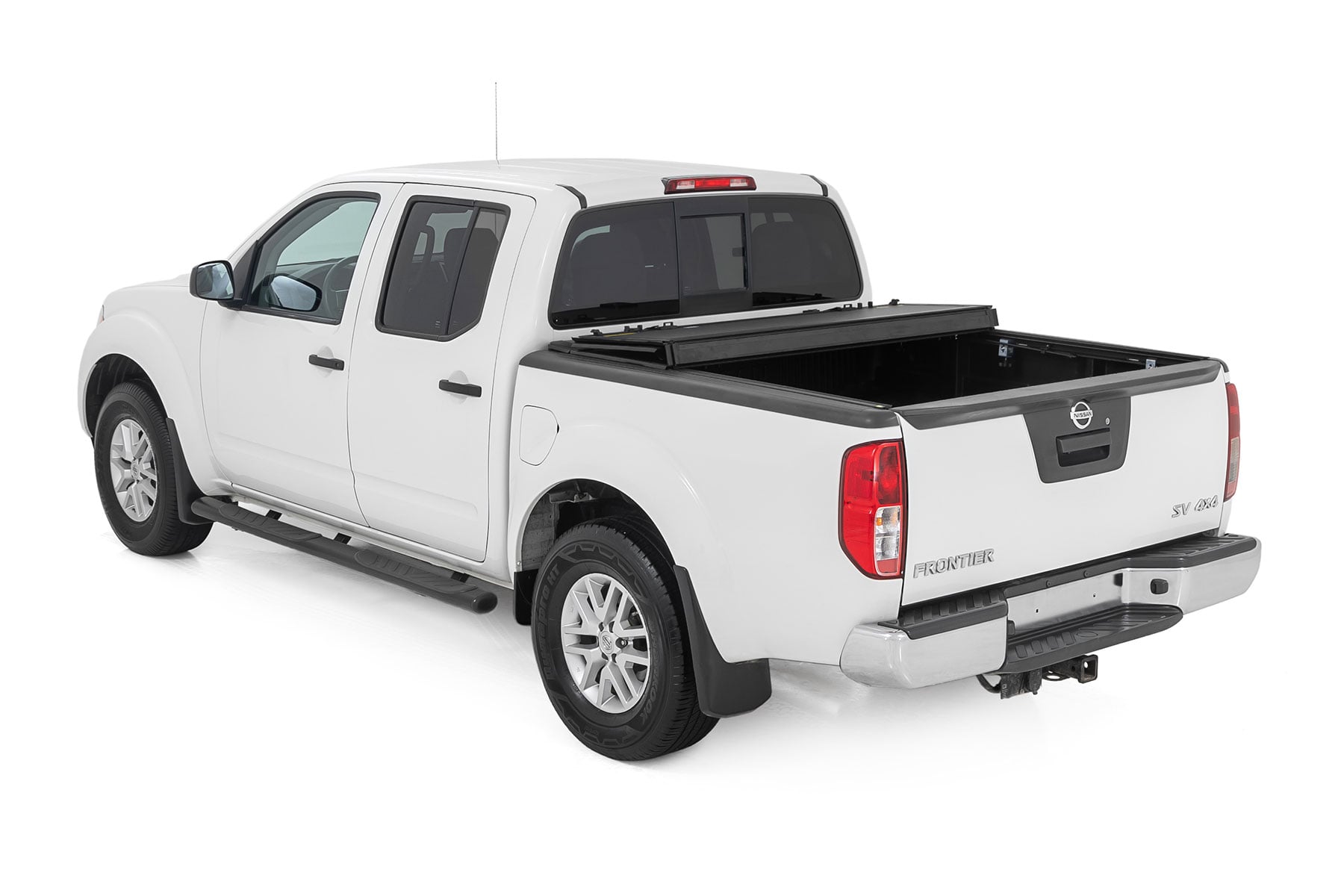 Hard Tri-Fold Flip Up Bed Cover | 5' Bed | Nissan Frontier 2WD/4WD (05-21) by Rough Country