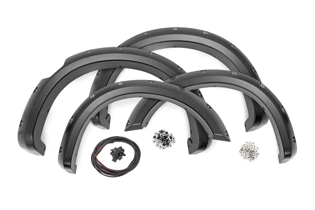 Pocket Fender Flares | Crew Cab | Nissan Titan 2WD/4WD (2017-2024) by Rough Country