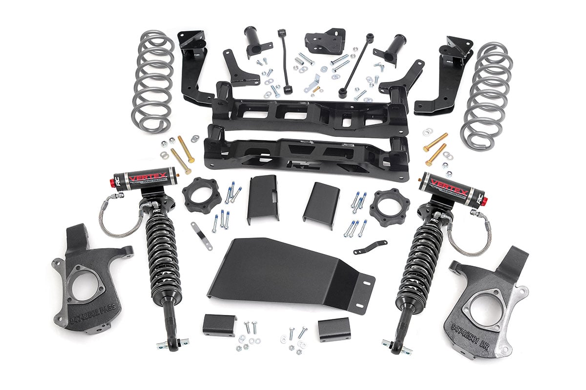 7.5 Inch Lift Kit | Vertex Coilovers | Chevy/GMC Tahoe/Yukon 2WD/4WD (07-14) by Rough Country