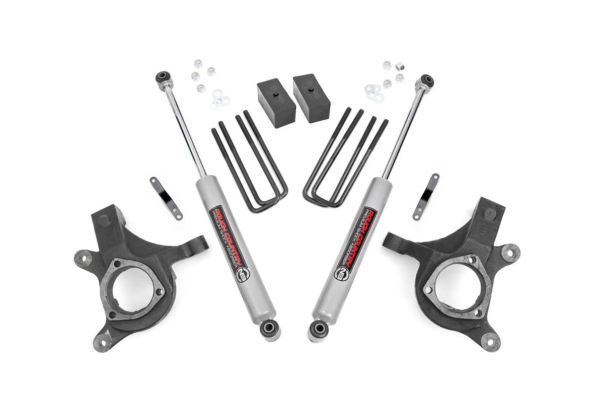 3 Inch Lift Kit | Lift Knuckle | Chevy/GMC 1500 2WD (07-13) by Rough Country