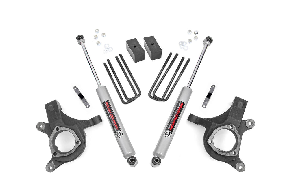 3 Inch Lift Kit | Lift Knuckle | Chevy/GMC 1500 2WD (07-13) by Rough Country