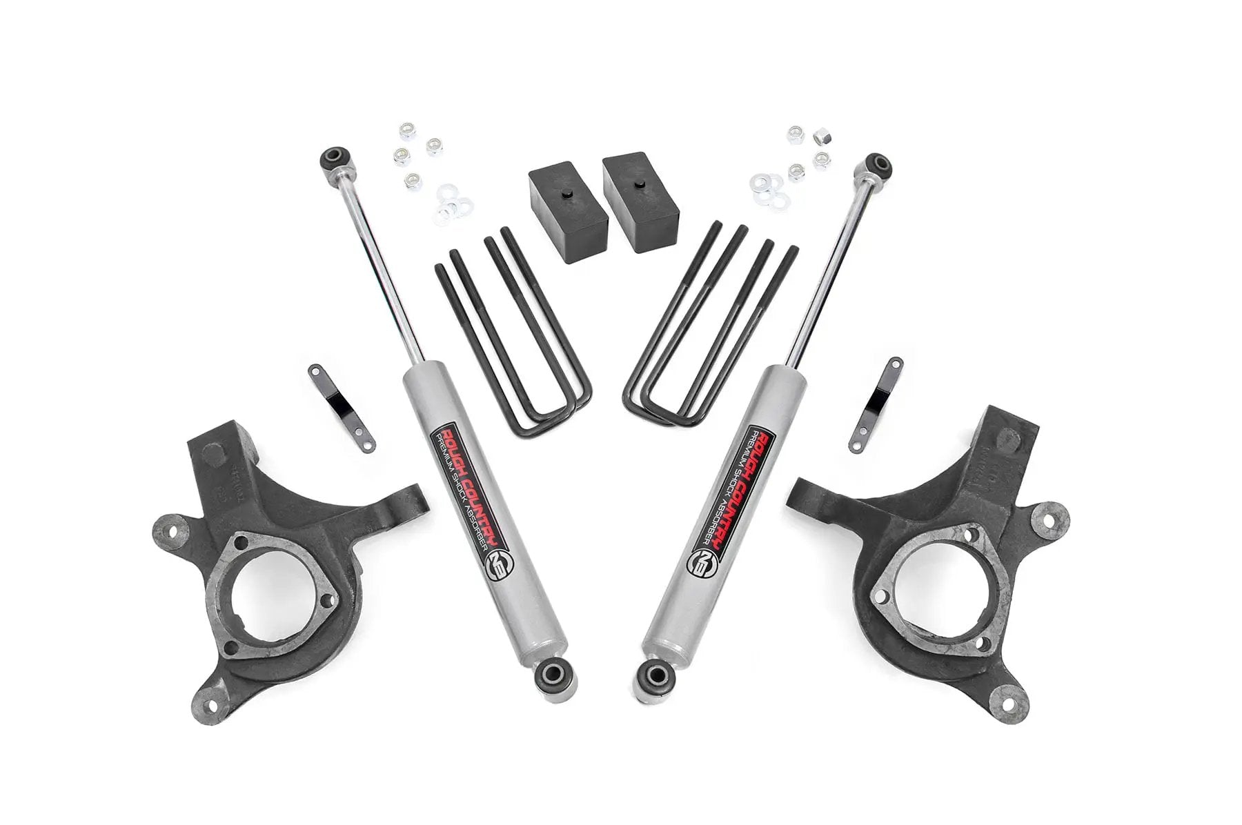 3 Inch Lift Kit | Lift Knuckle | Chevy/GMC 1500 2WD (07-13) by Rough Country