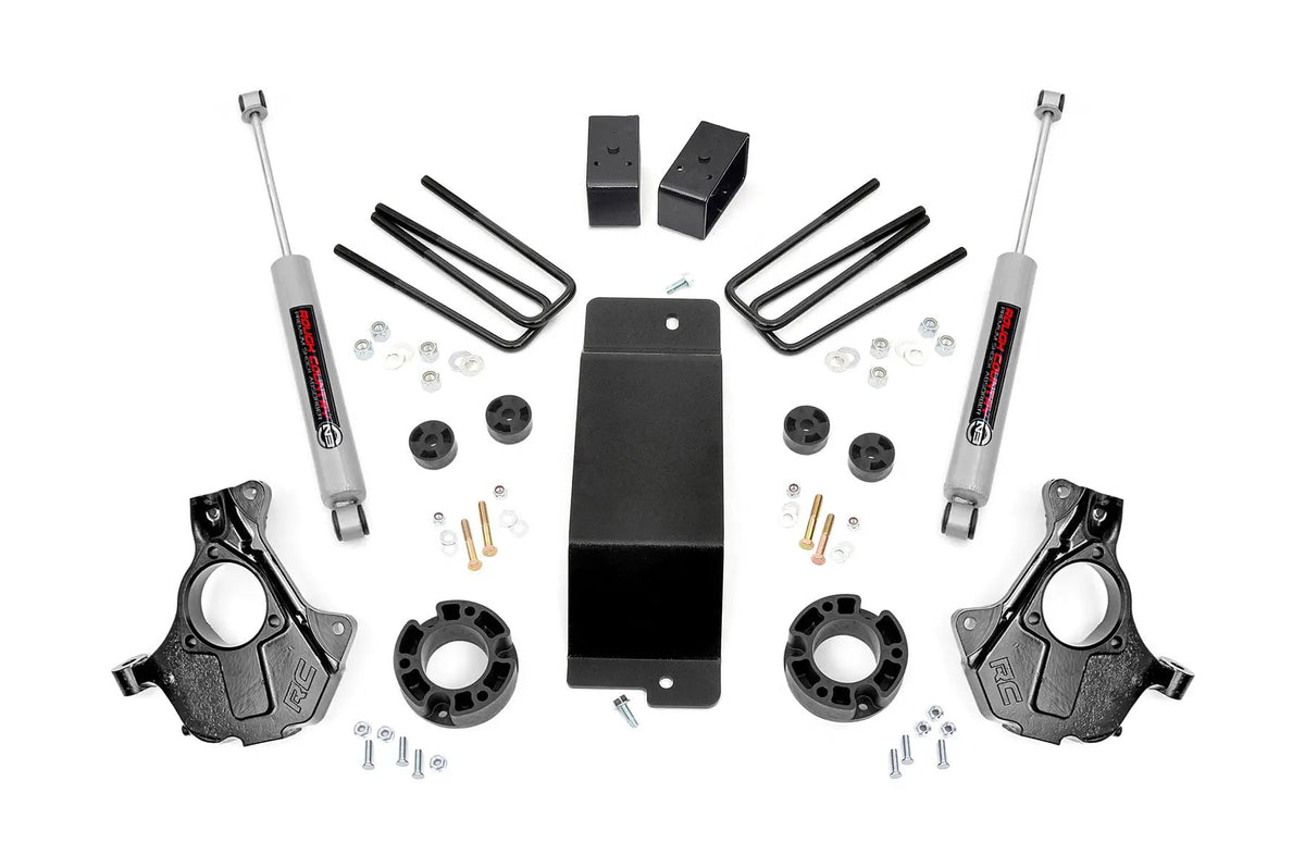 3.5 Inch Lift Kit | Cast Steel LCA | Chevy/GMC 1500 (07-13) by Rough Country