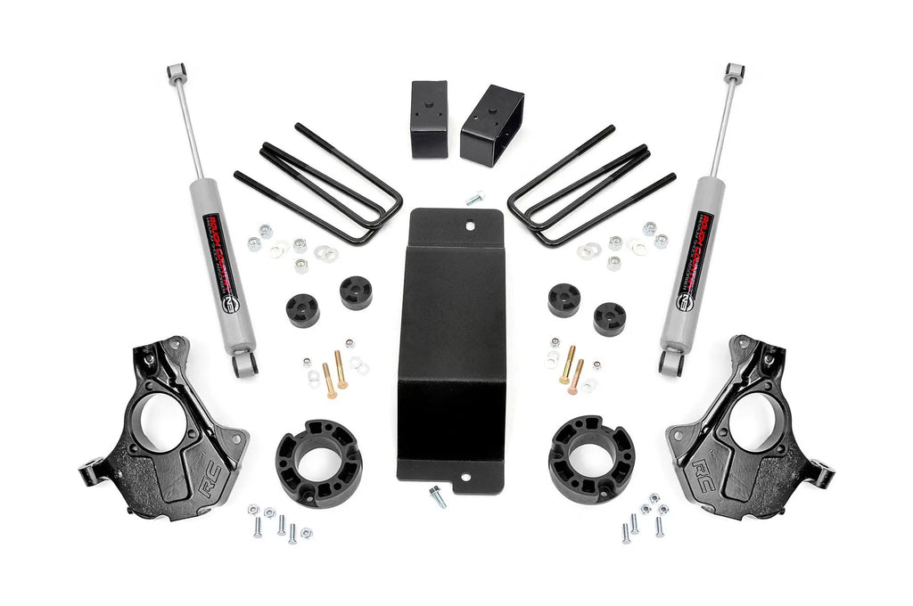 3.5 Inch Lift Kit | Cast Steel LCA | Chevy/GMC 1500 (07-13) by Rough Country