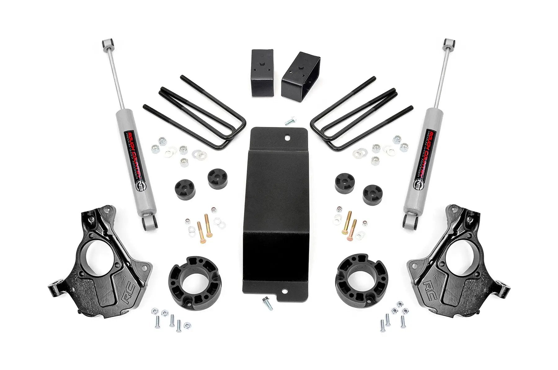 3.5 Inch Lift Kit | Cast Steel LCA | Chevy/GMC 1500 (07-13) by Rough Country