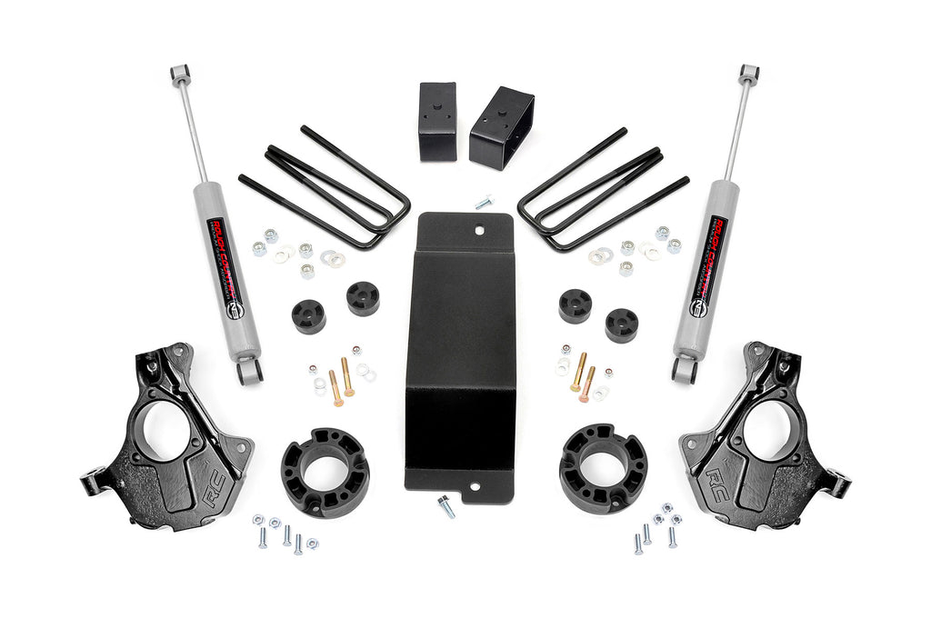 3.5 Inch Lift Kit | Cast Steel LCA | Chevy/GMC 1500 (07-13) by Rough Country