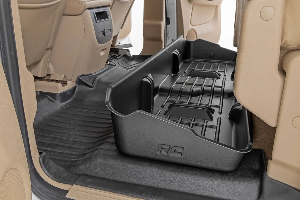 Under Seat Storage | Crew Cab | Chevy/GMC 1500 (07-13) by Rough Country