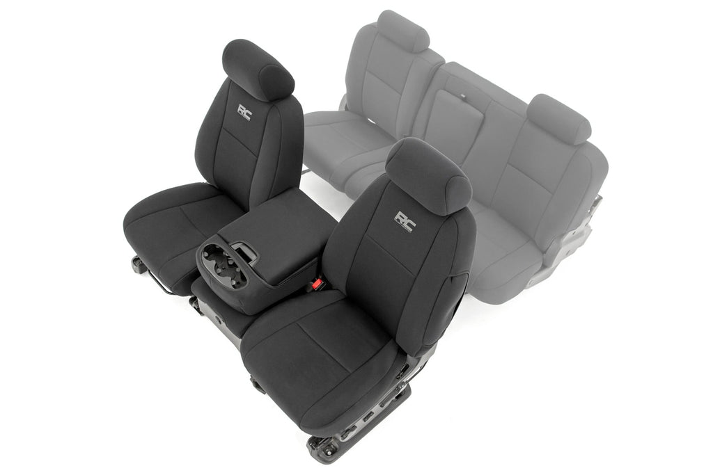 Seat Covers | Front 40/40/20 | Chevy/GMC 1500/2500HD (07-13) by Rough Country