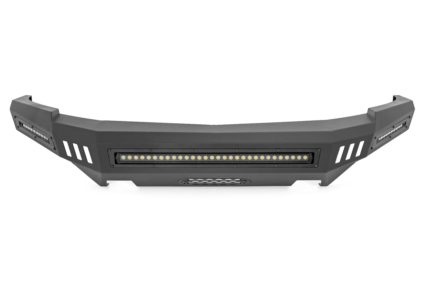 Front High Clearance Bumper | BLK LEDs | Chevy Silverado 1500 2WD/4WD (07-13) by Rough Country