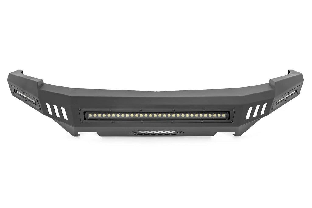 Front High Clearance Bumper | BLK LEDs | Chevy Silverado 1500 2WD/4WD (07-13) by Rough Country