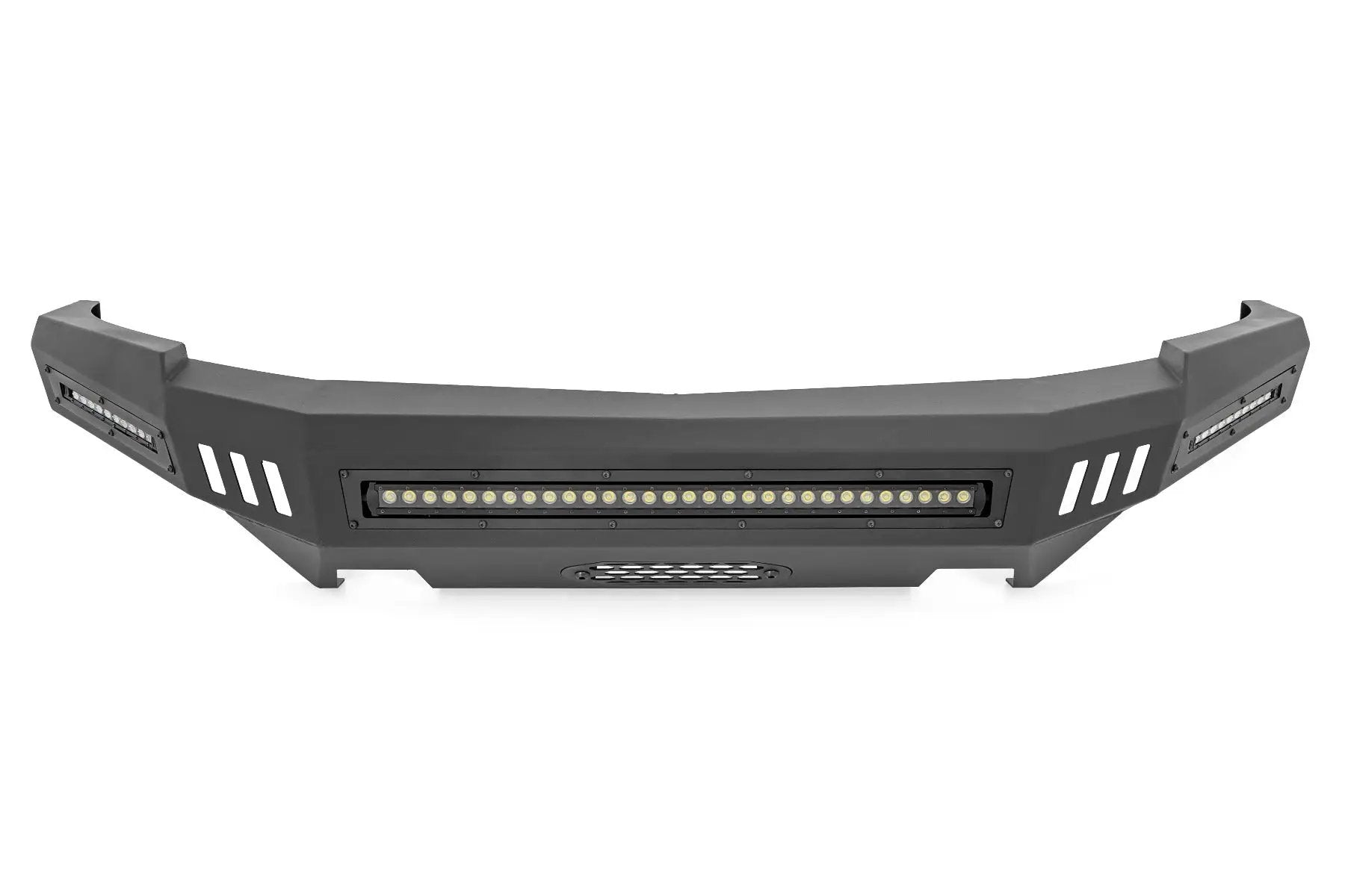 Front High Clearance Bumper | BLK LEDs | Chevy Silverado 1500 2WD/4WD (07-13) by Rough Country