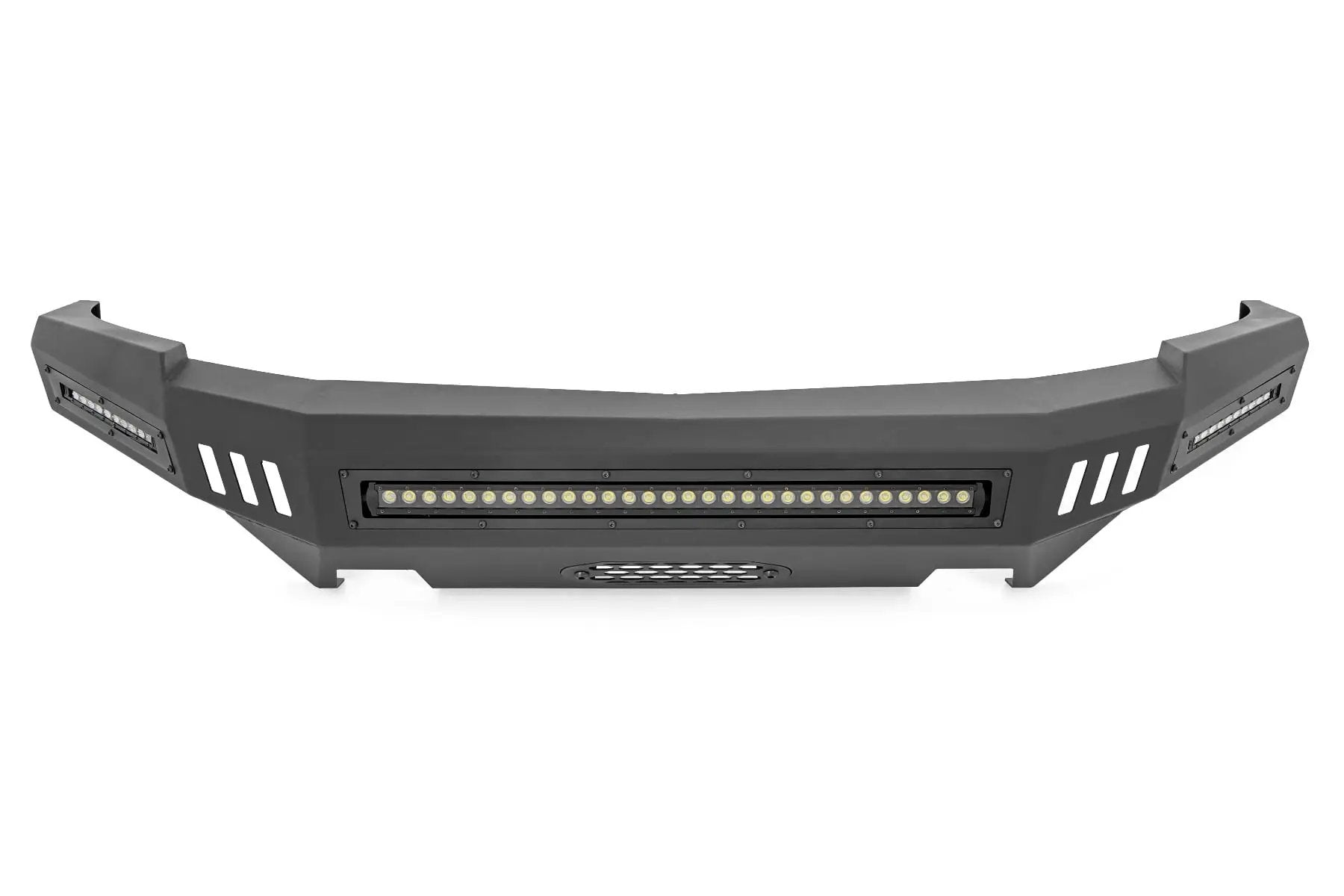 Front High Clearance Bumper | BLK LEDs | Chevy Silverado 1500 2WD/4WD (07-13) by Rough Country