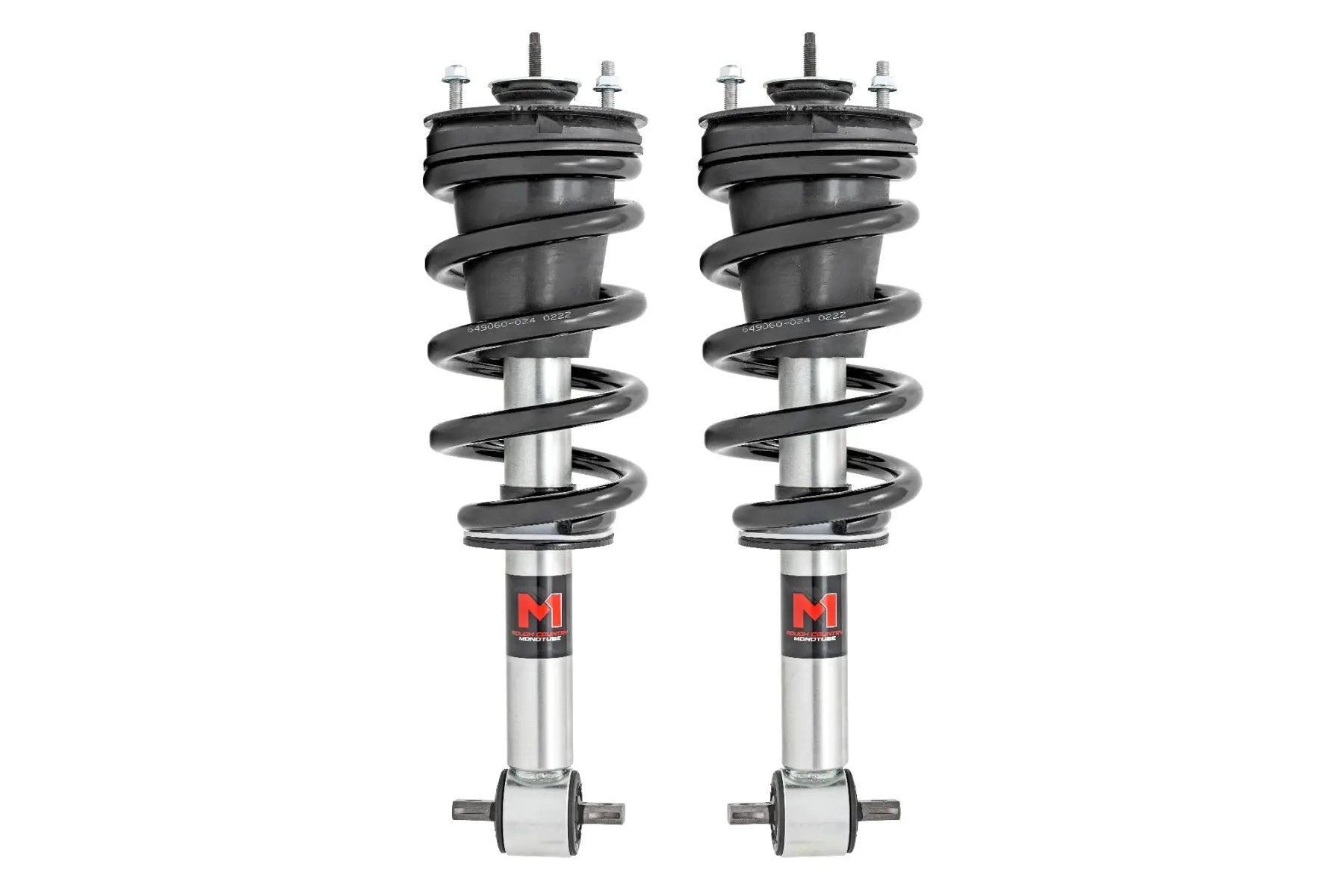 M1 Adjustable Leveling Struts | Monotube | 0-2" | Chevy/GMC 1500 Truck & SUV (07-14) by Rough Country