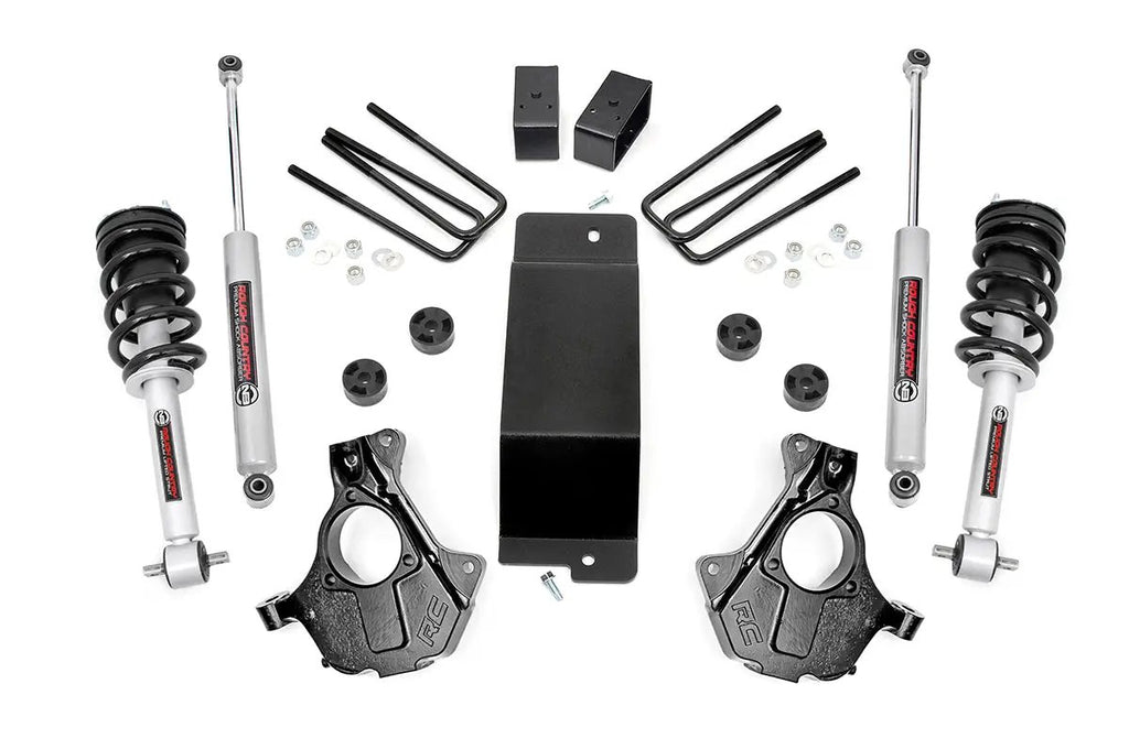 3.5 Inch Lift Kit | Cast Steel LCA | FR N3 | Chevy/GMC 1500 (14-18 & Classic) by Rough Country