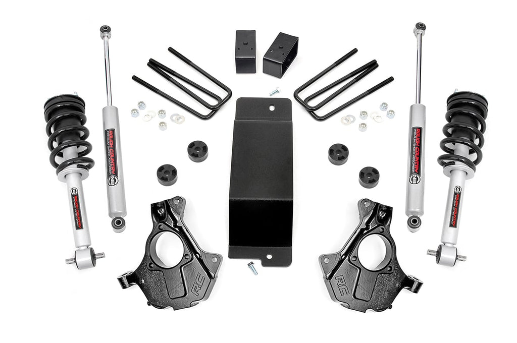 3.5 Inch Lift Kit | Cast Steel LCA | FR N3 | Chevy/GMC 1500 (14-18 & Classic) by Rough Country