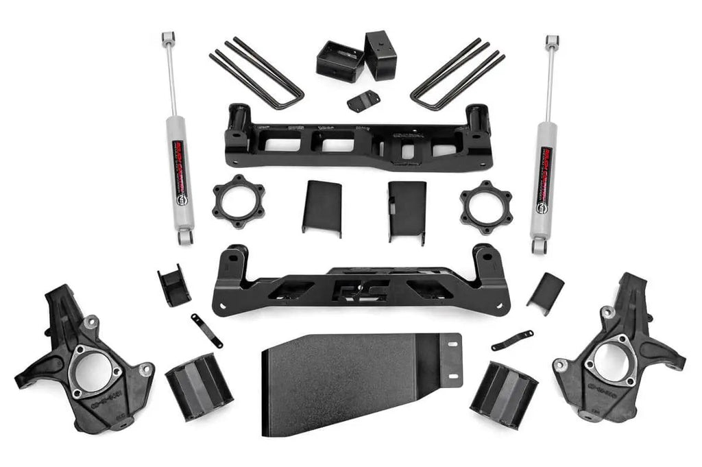 5 Inch Lift Kit | Chevy Silverado & GMC Sierra 1500 4WD (2007-2013) by Rough Country
