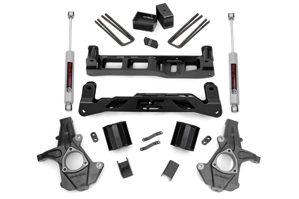5 Inch Lift Kit | Alum/Stamp Steel | Chevy/GMC 1500 (14-18 & Classic) by Rough Country