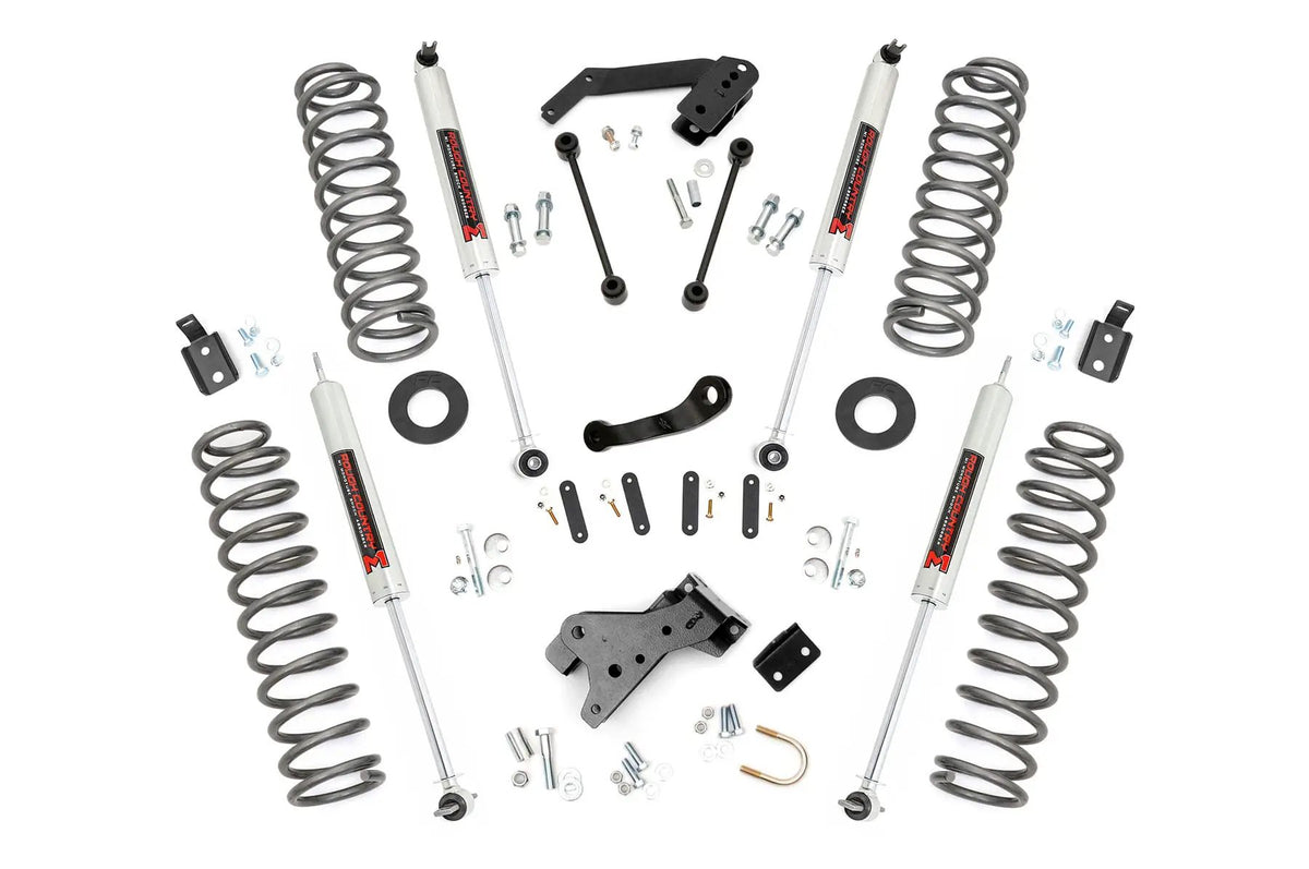 4 Inch Lift Kit | M1 | Jeep Wrangler Unlimited 2WD/4WD (2007-2018) by Rough Country