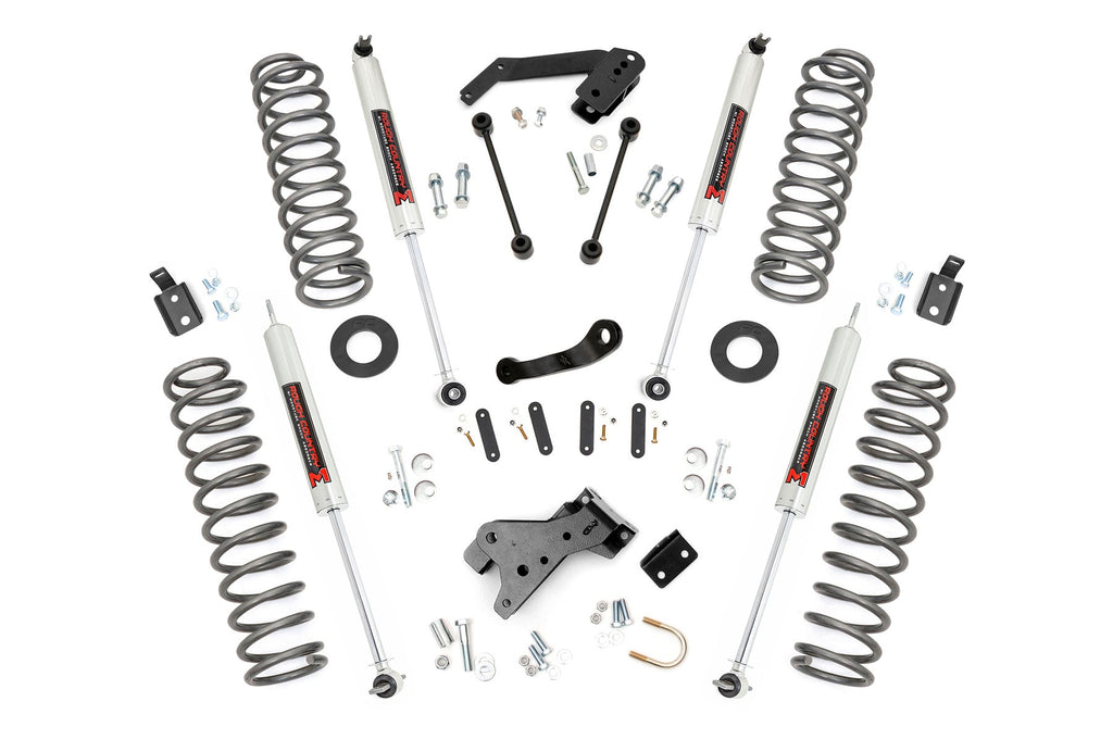 4 Inch Lift Kit | M1 | Jeep Wrangler Unlimited 2WD/4WD (2007-2018) by Rough Country