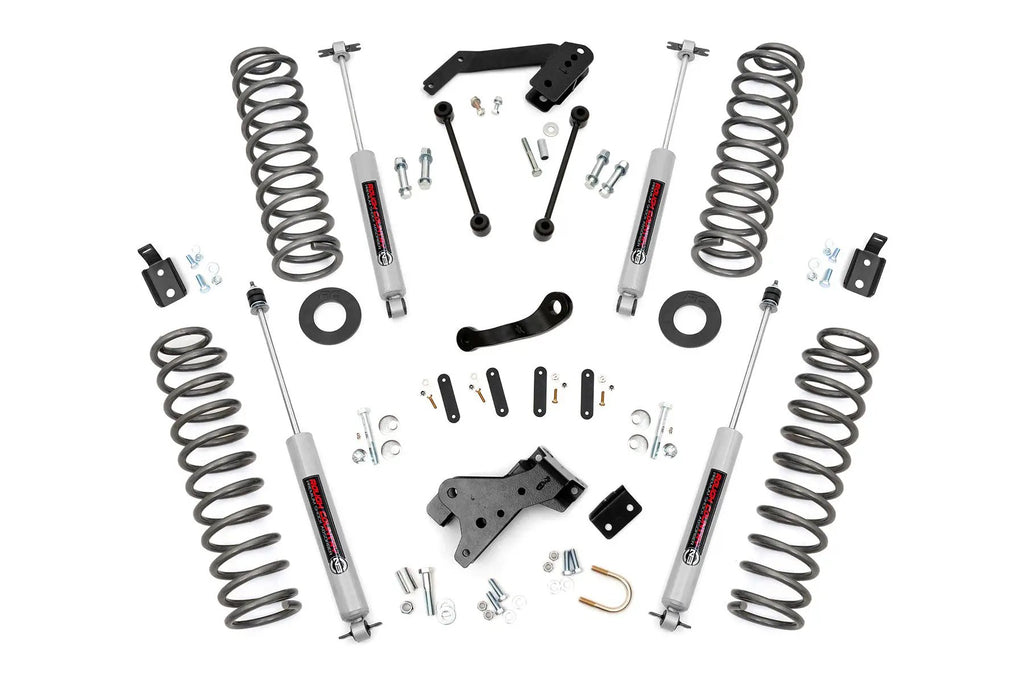 4 Inch Lift Kit | Jeep Wrangler Unlimited 2WD/4WD (2007-2018) by Rough Country