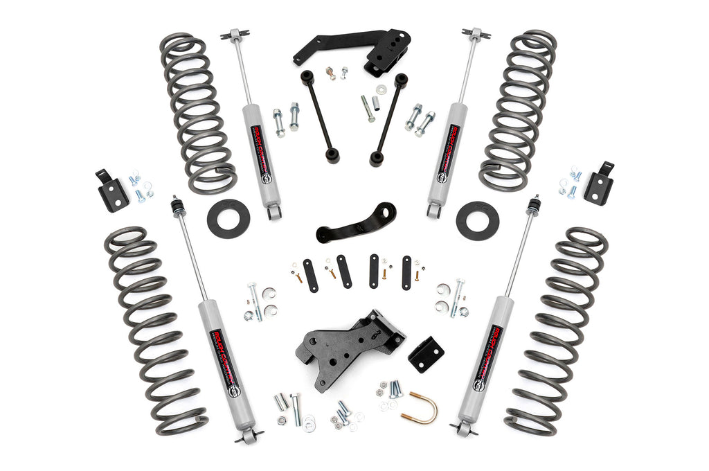 4 Inch Lift Kit | Jeep Wrangler Unlimited 2WD/4WD (2007-2018) by Rough Country