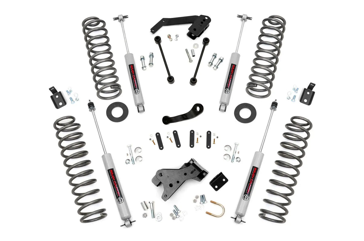 4 Inch Lift Kit | Jeep Wrangler JK 4WD (2007-2018) by Rough Country