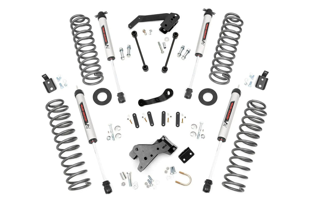 4 Inch Lift Kit | V2 | Jeep Wrangler Unlimited 2WD/4WD (2007-2018) by Rough Country