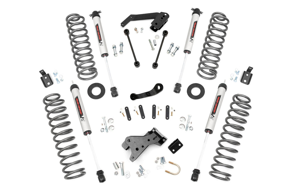 4 Inch Lift Kit | V2 | Jeep Wrangler Unlimited 2WD/4WD (2007-2018) by Rough Country