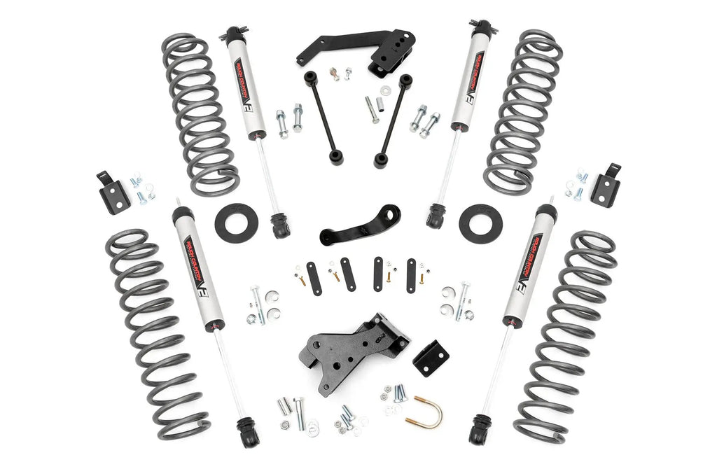 4 Inch Lift Kit | V2 | Jeep Wrangler Unlimited 2WD/4WD (2007-2018) by Rough Country