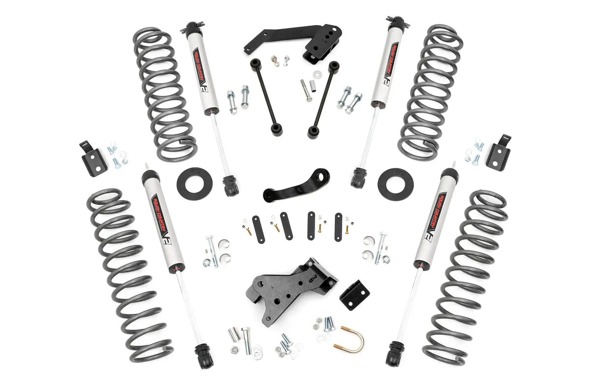 4 Inch Lift Kit | V2 | Jeep Wrangler Unlimited 2WD/4WD (2007-2018) by Rough Country