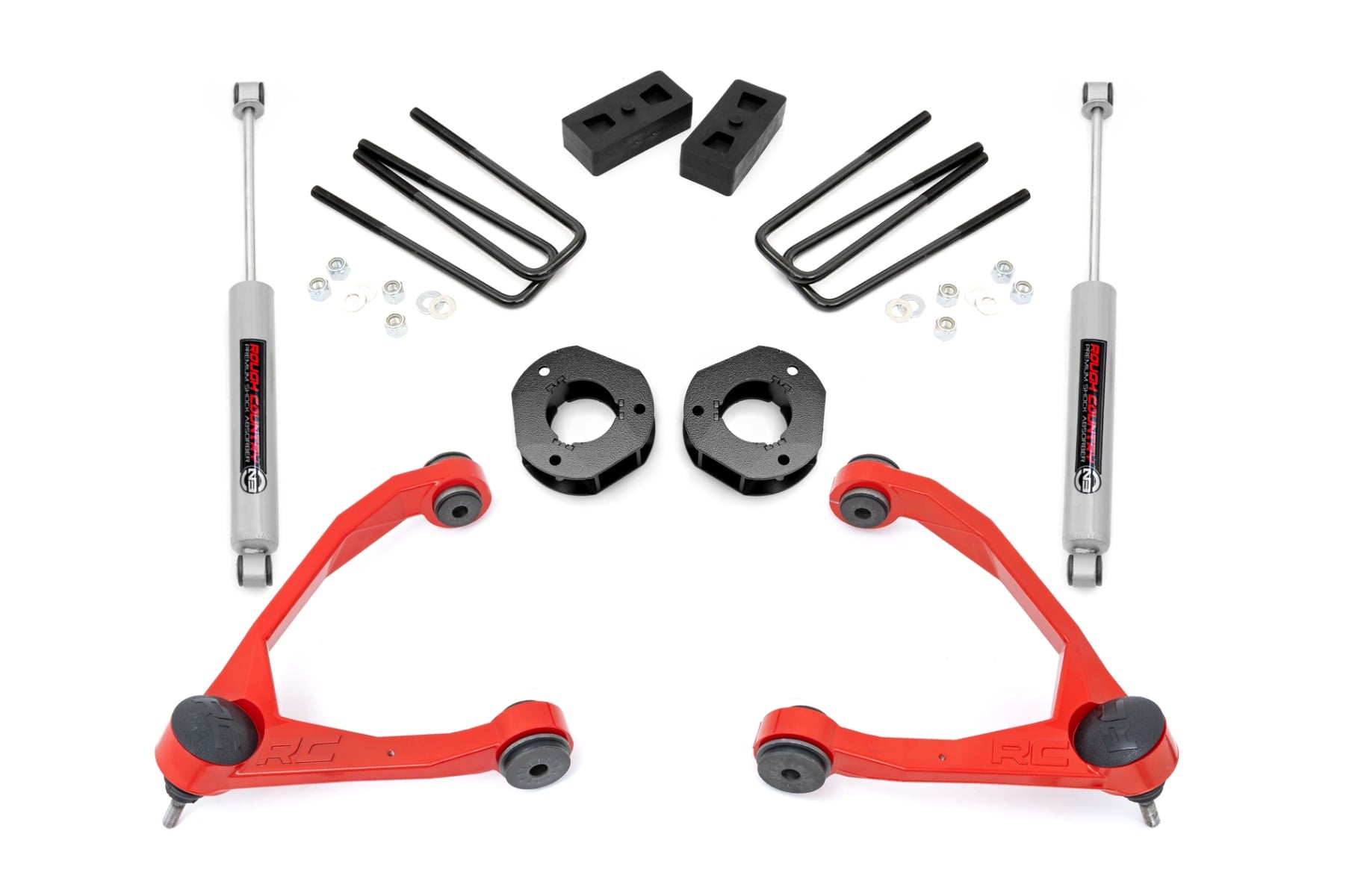 3.5" Lift Kit | Forged UCA | Cast Steel | Chevy/GMC 1500 (07-16) by Rough Country