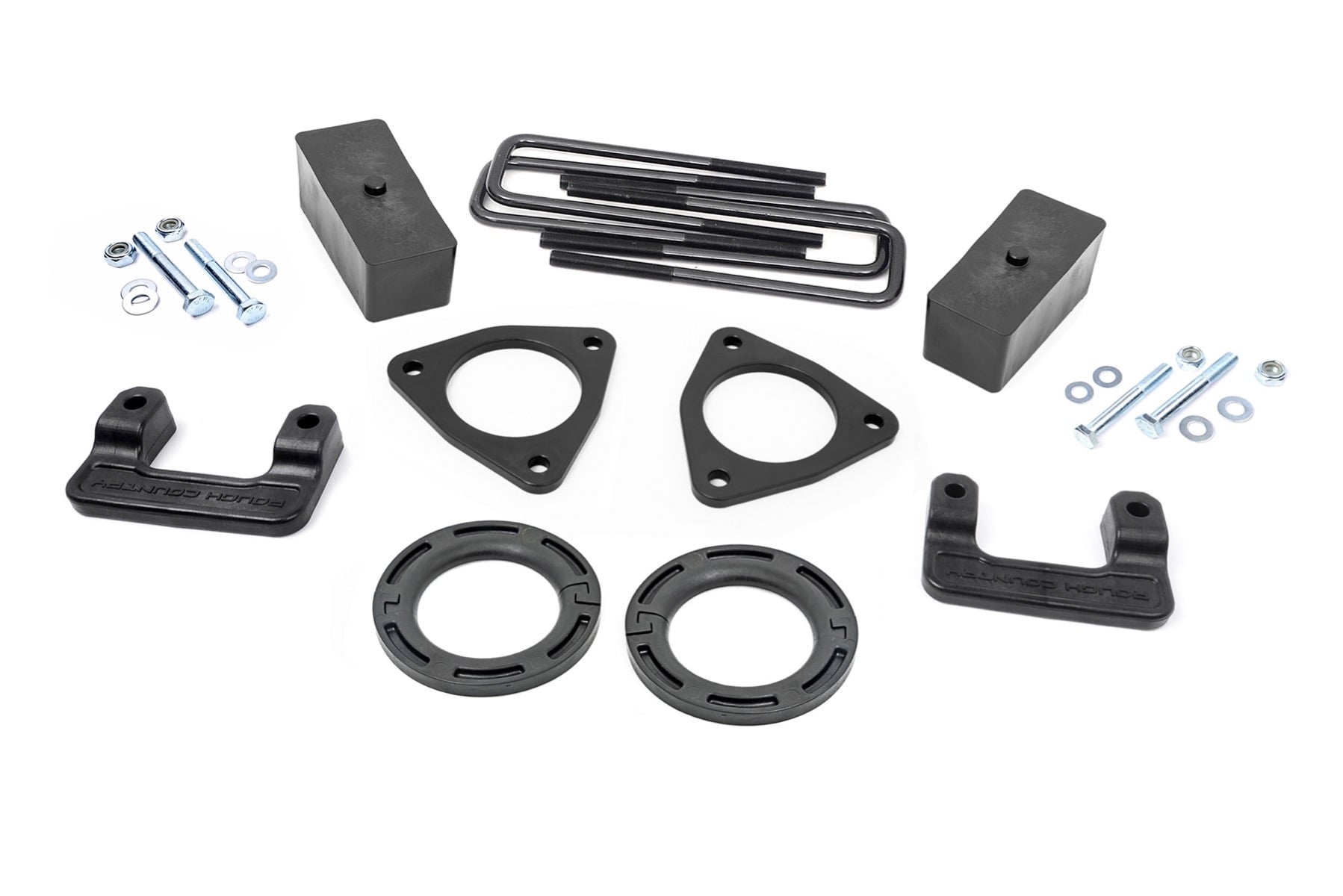 2.5 Inch Leveling Kit | Stamped Steel | Chevy/GMC Sierra 1500 (16-18)/Silverado 1500 (07-18) by Rough Country
