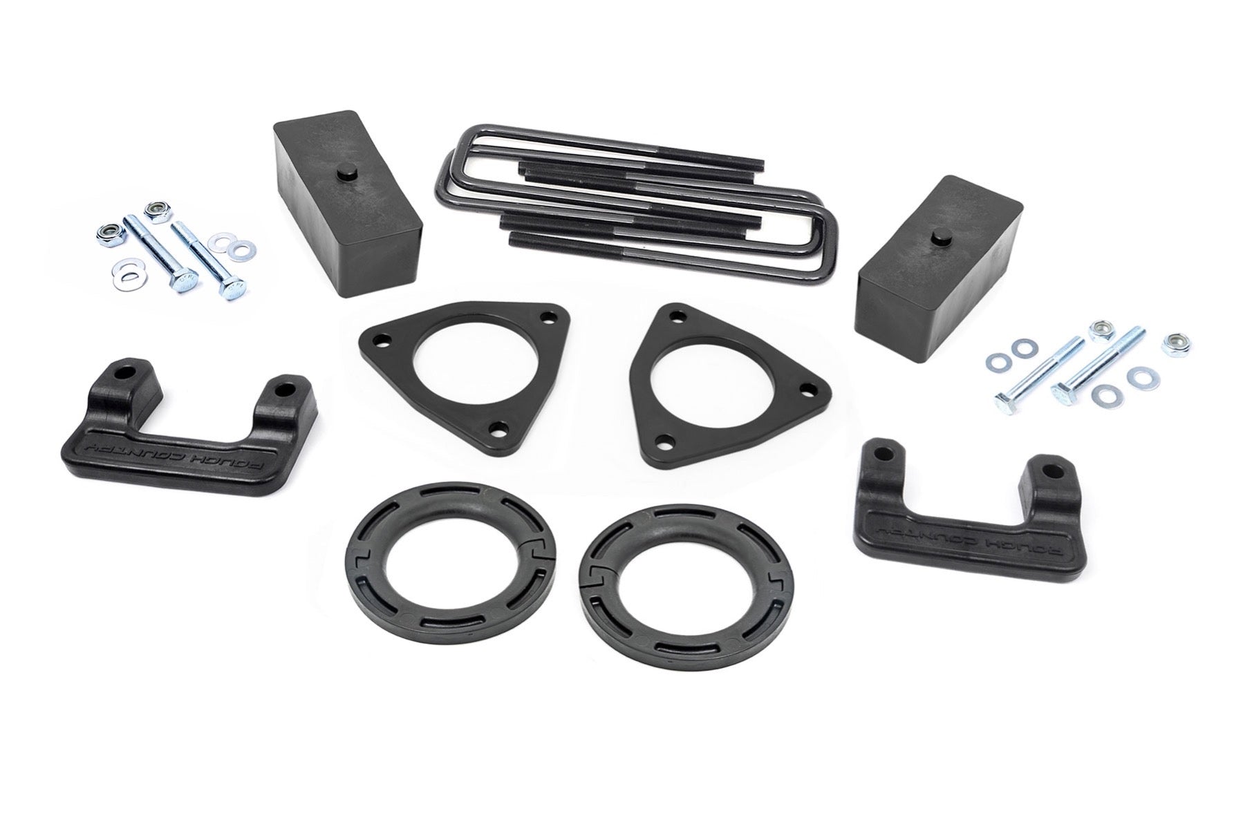 2.5 Inch Leveling Kit | Stamped Steel | Chevy/GMC Sierra 1500 (16-18)/Silverado 1500 (07-18) by Rough Country