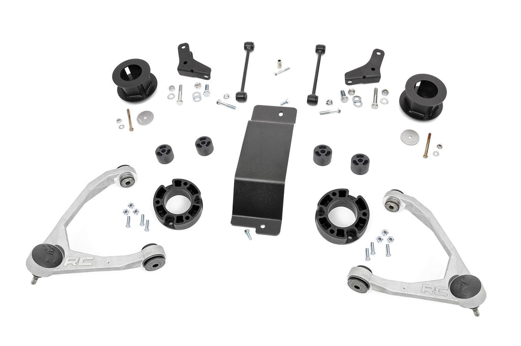 3.5 Inch Lift Kit | Forged UCAs | Chevy/GMC SUV 1500 2WD/4WD (2007-2020) by Rough Country