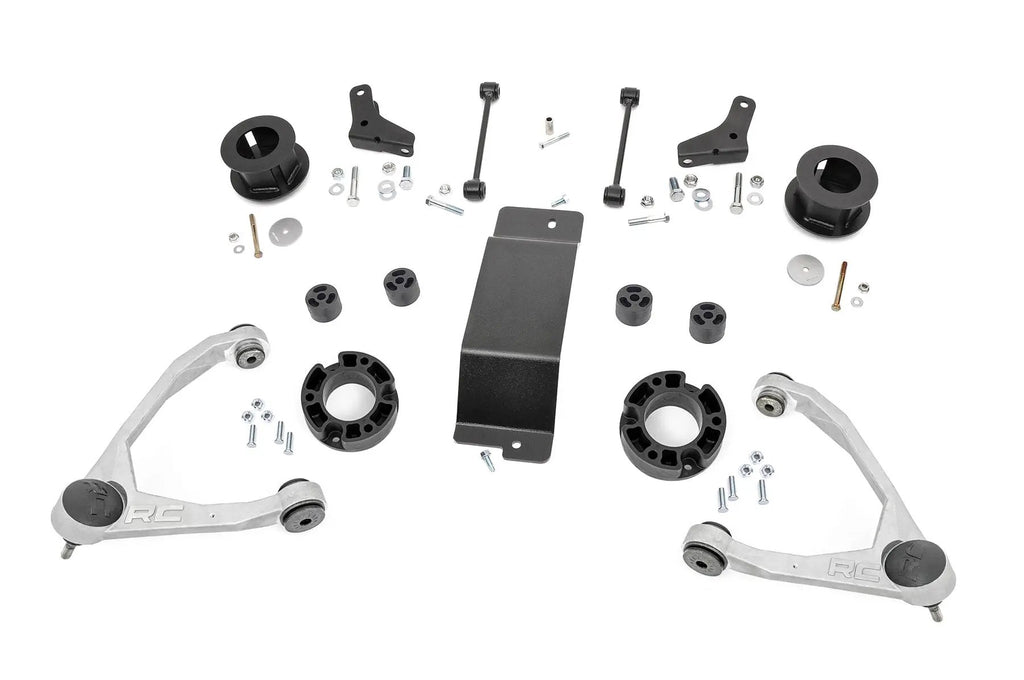 3.5 Inch Lift Kit | Forged UCAs | Chevy/GMC SUV 1500 2WD/4WD (2007-2020) by Rough Country